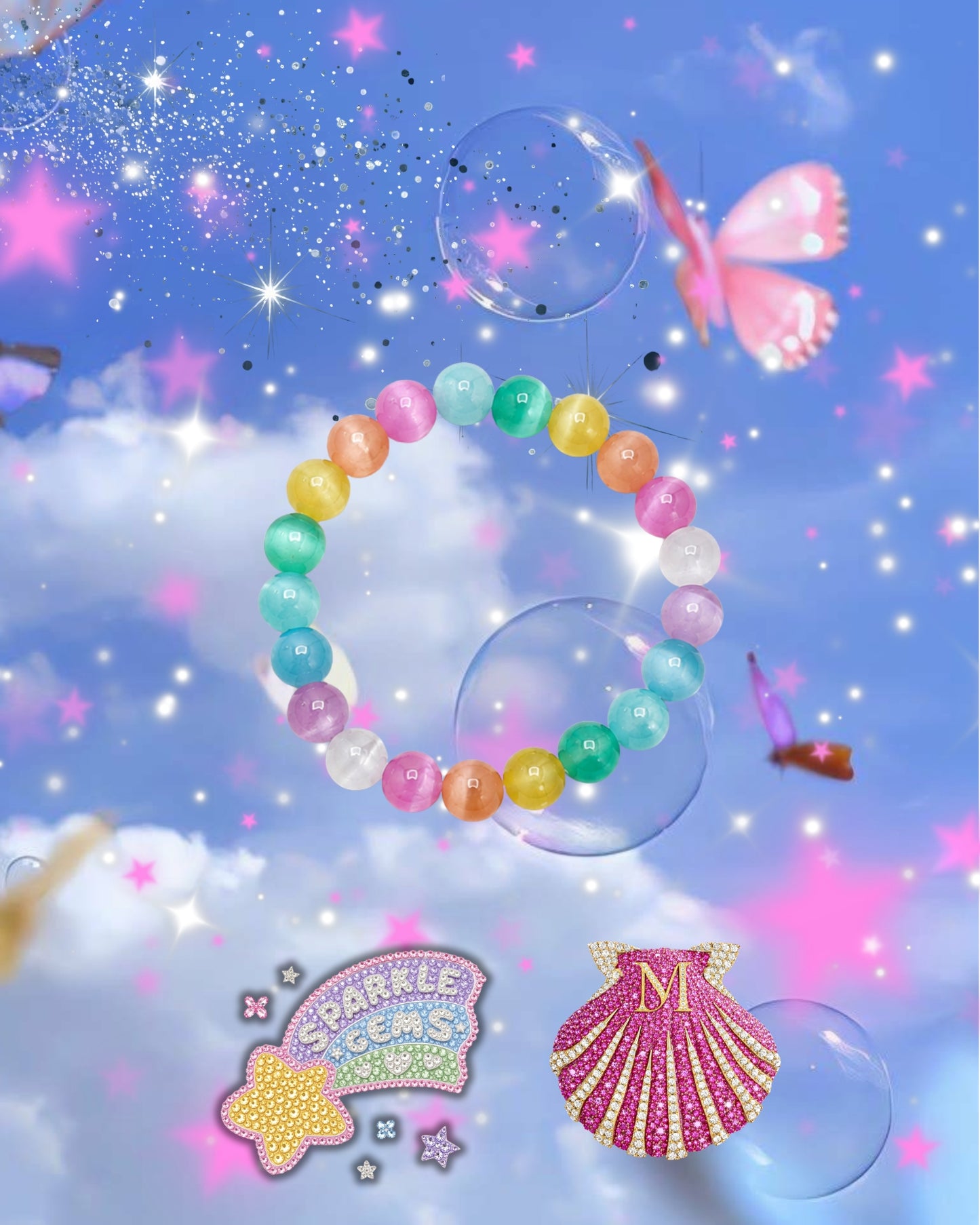 Rainbow bead