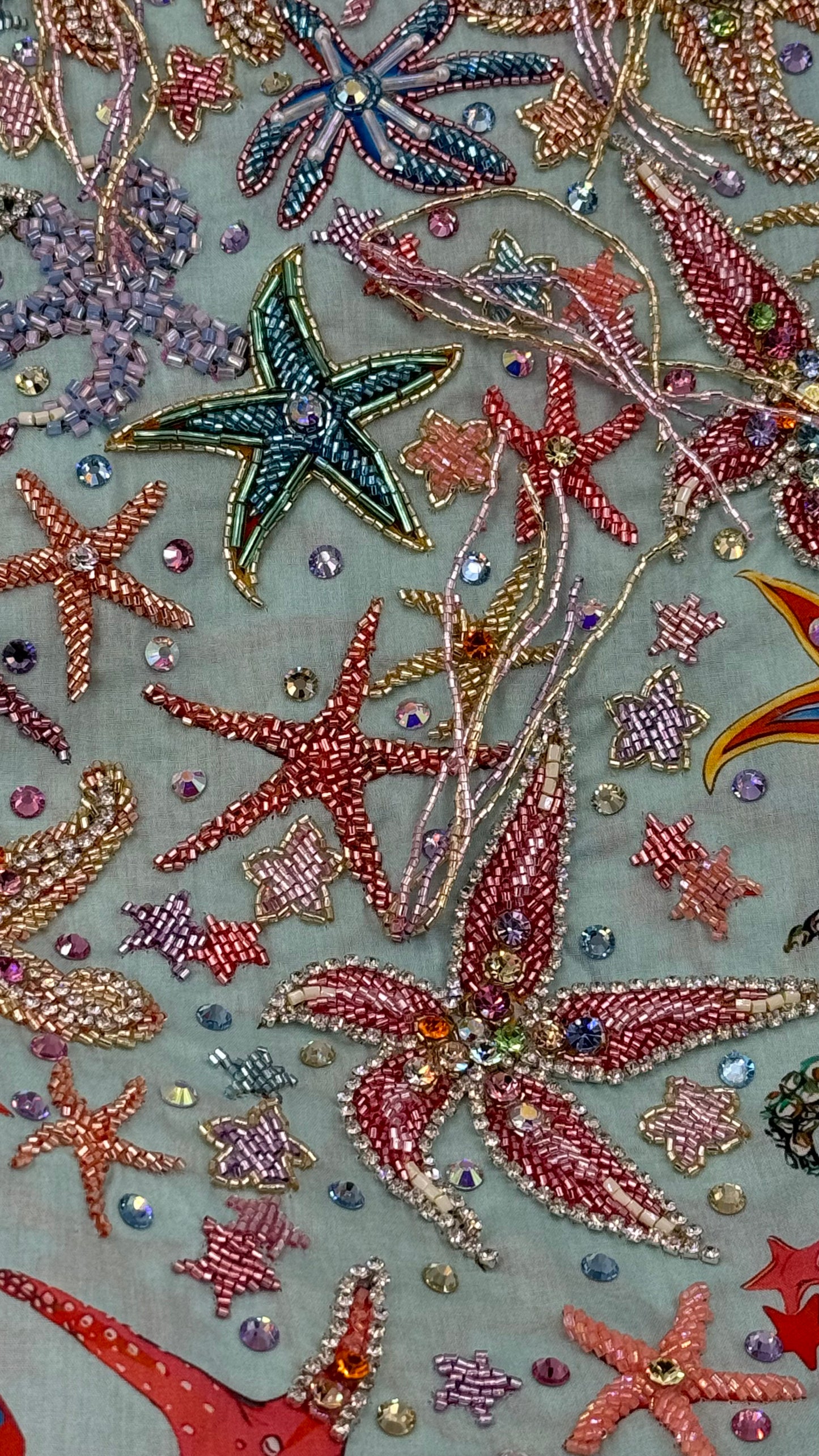STARFISH SHIMMER STITCHED