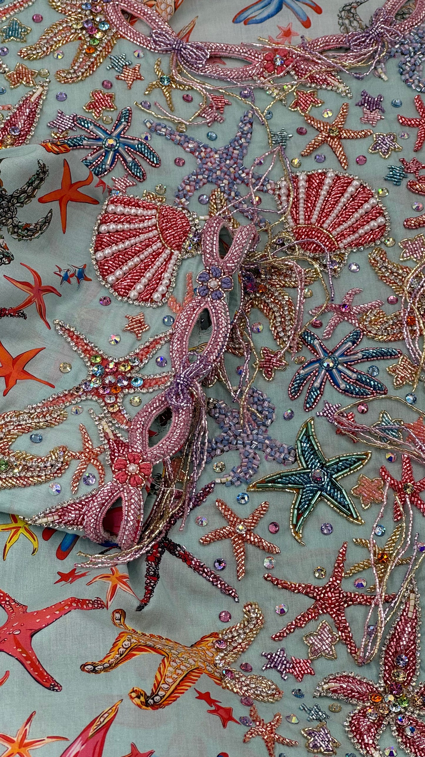 STARFISH SHIMMER STITCHED